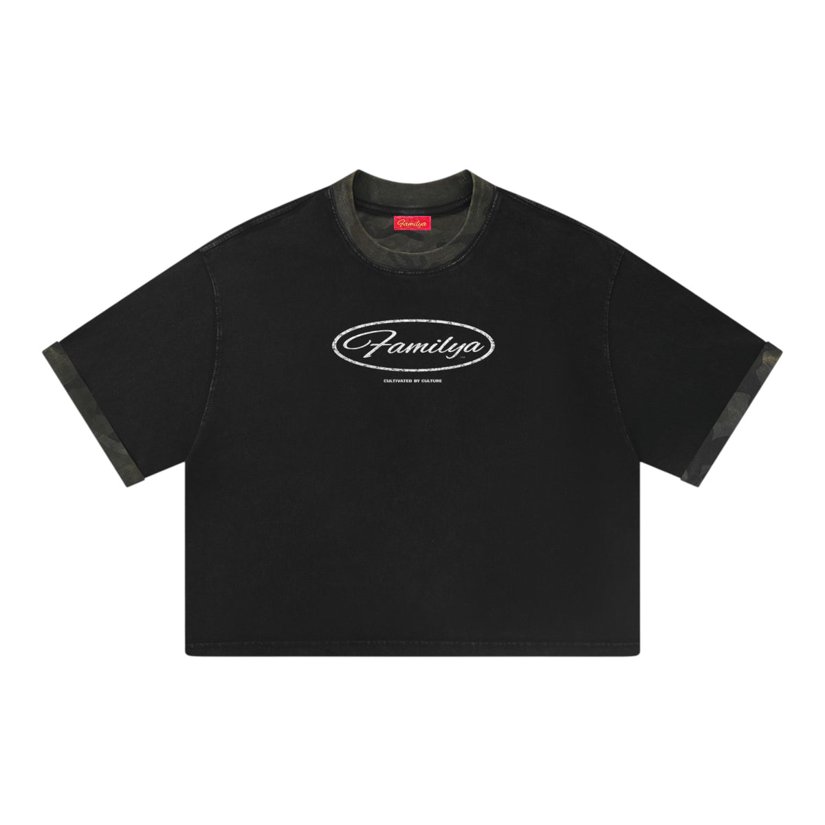 CAMO LOGO TEE